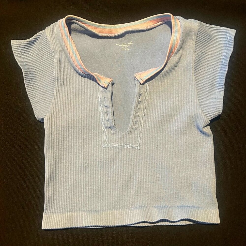Urban Outfitters Out From Under Go For Gold Seamless Crop Top, XS/S